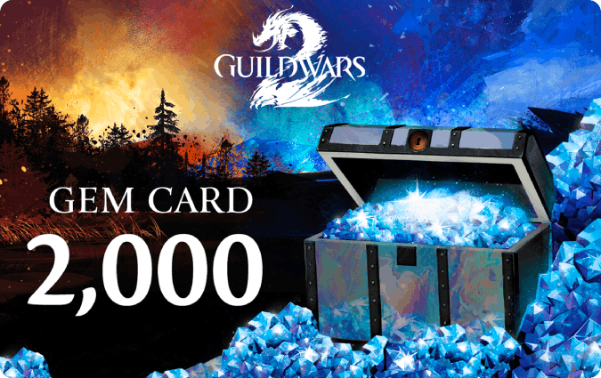 Guild Wars 2 Gem Card US