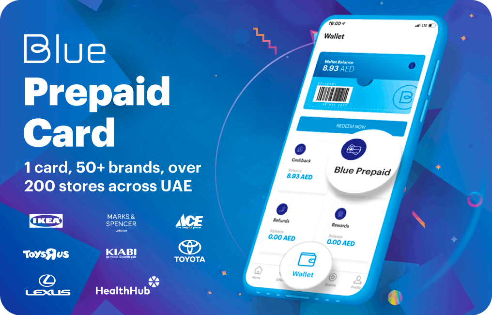 Blue Prepaid eCard UAE